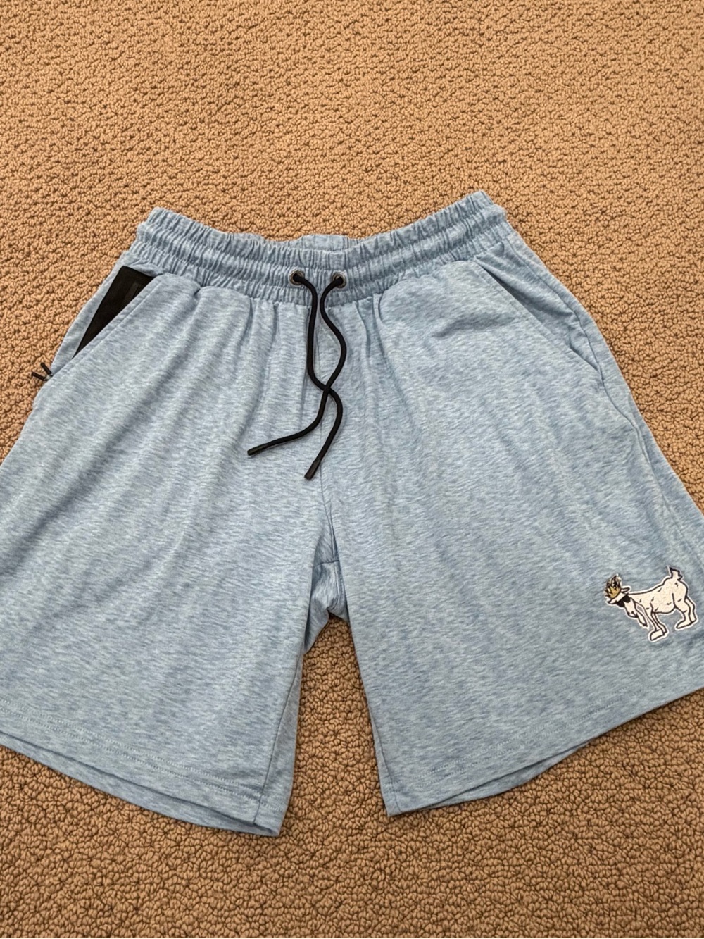 Men's Goat USA Performance Drawstring Shorts-Medium